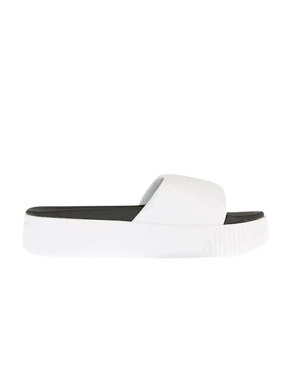 Кроссовки Wmns Platform Slide Bold SD Puma — изображение 1 из 1, белый/черный