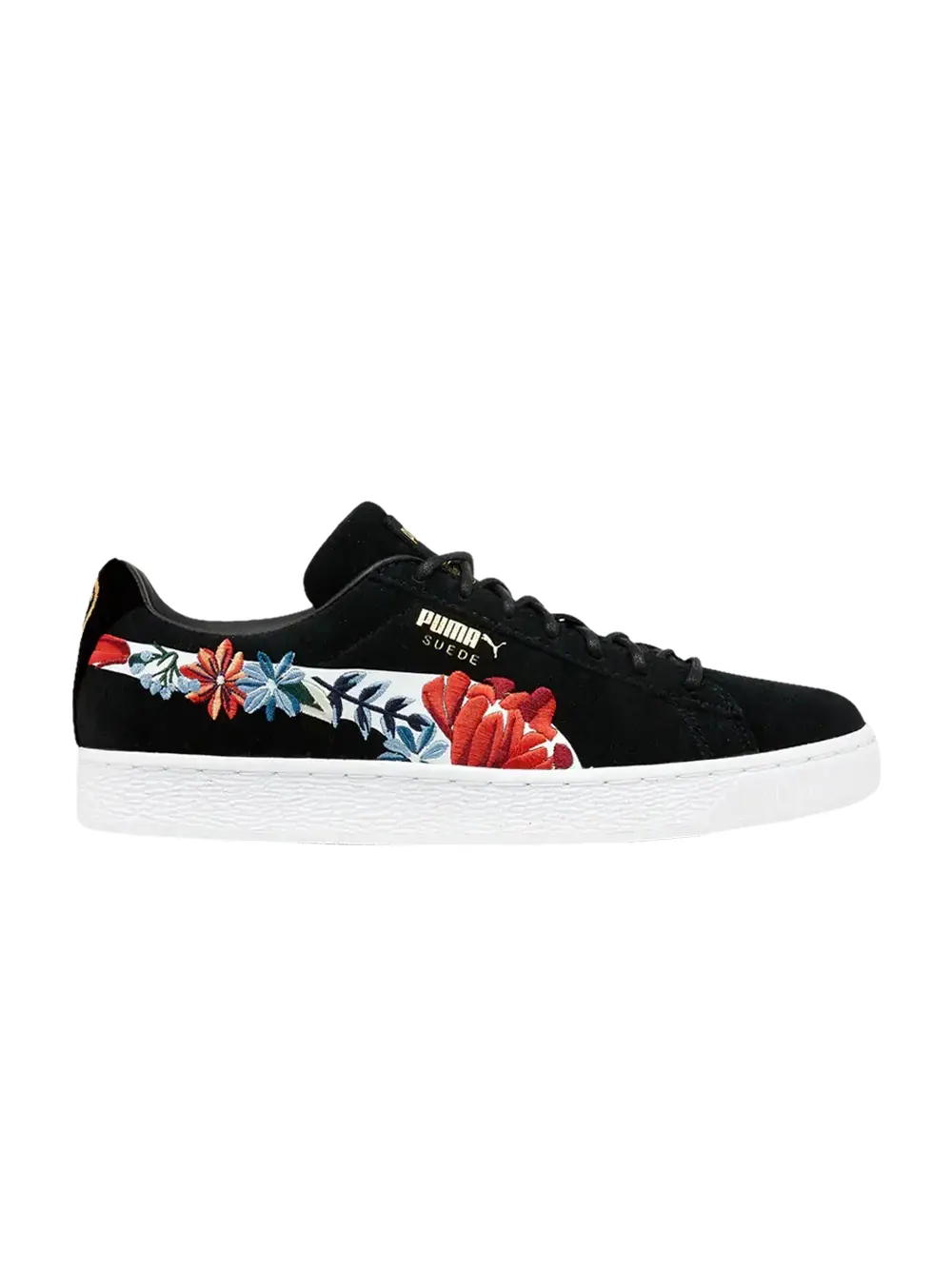 Кроссовки Wmns Suede Puma — изображение 1 из 1, черный/белый