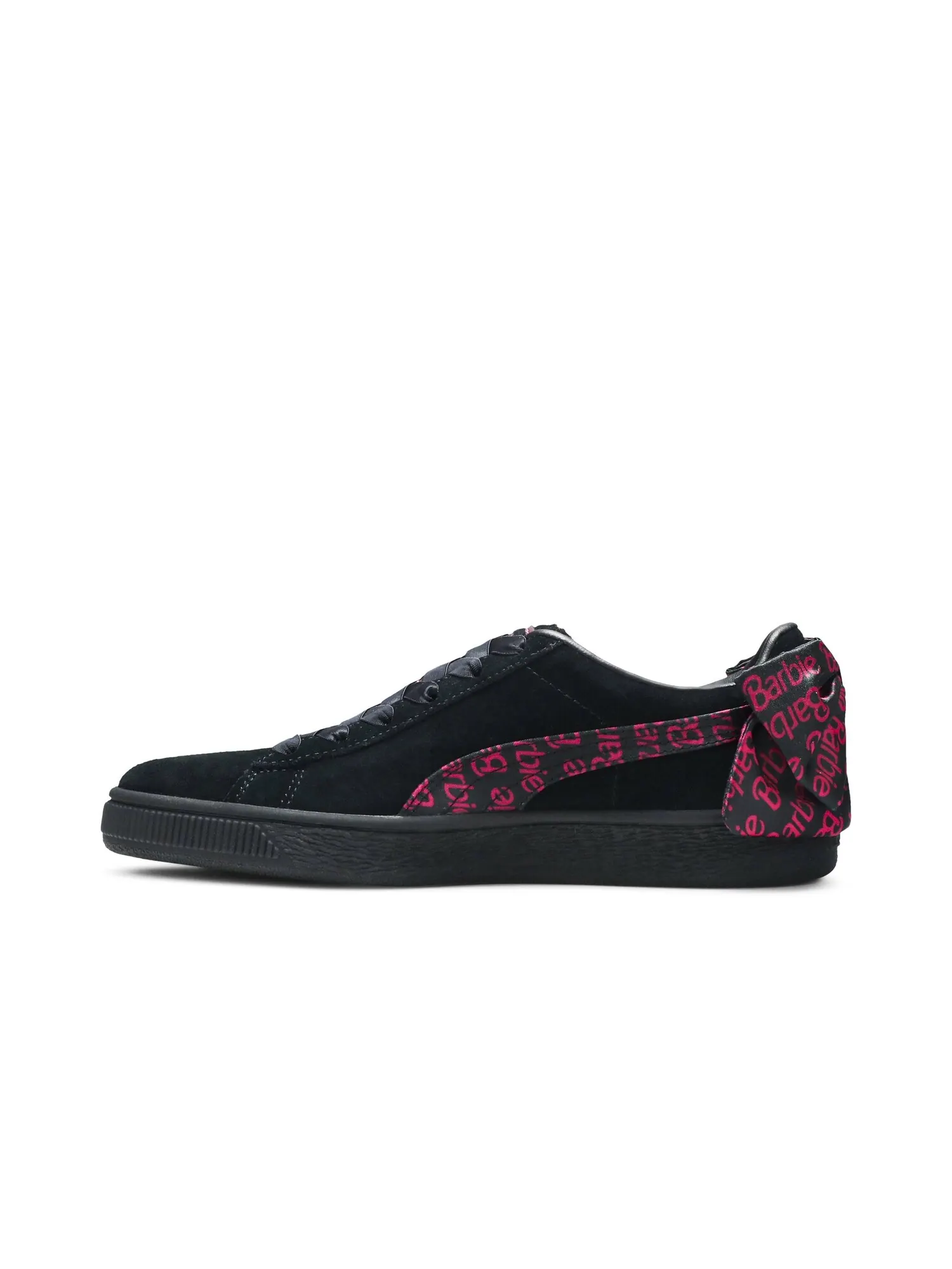 Кроссовки Barbie x Wmns Suede Classic Puma — изображение 3 из 8, черный