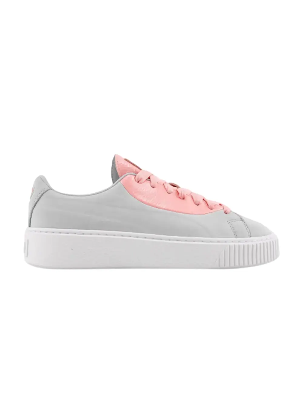 Кроссовки Wmns Basket Platform Puma — изображение 1 из 1, серый
