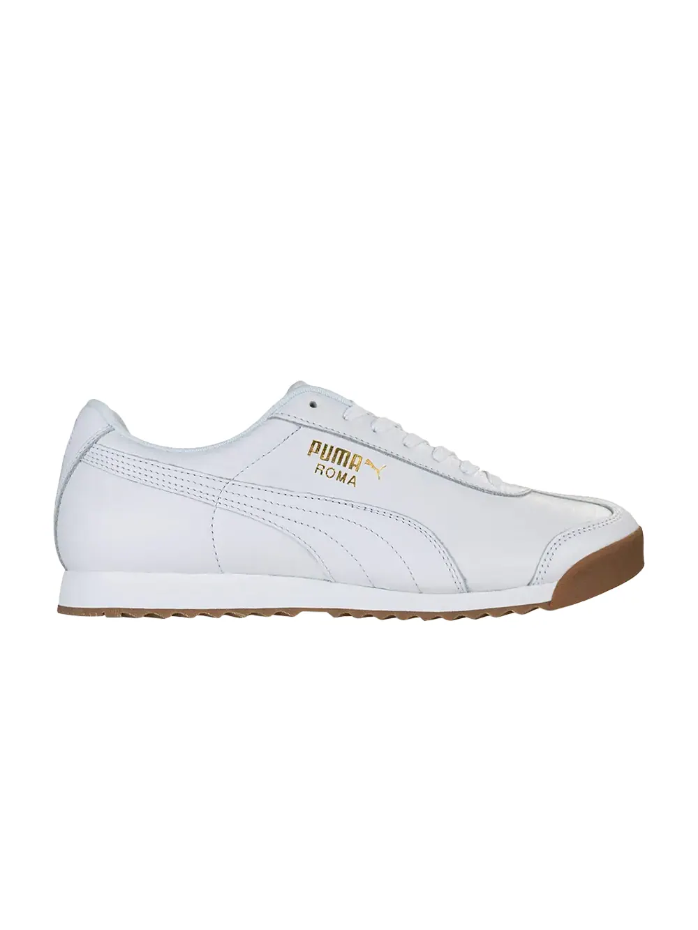 Кроссовки Roma Classic Puma — изображение 1 из 1, белый/золотистый