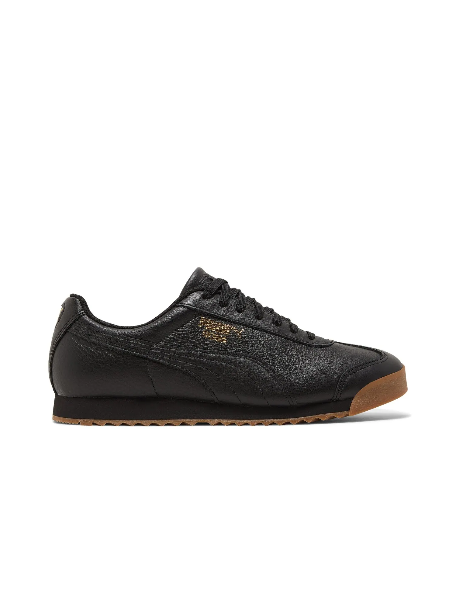 Кроссовки Roma Classic Puma — изображение 1 из 8, черный/золотистый