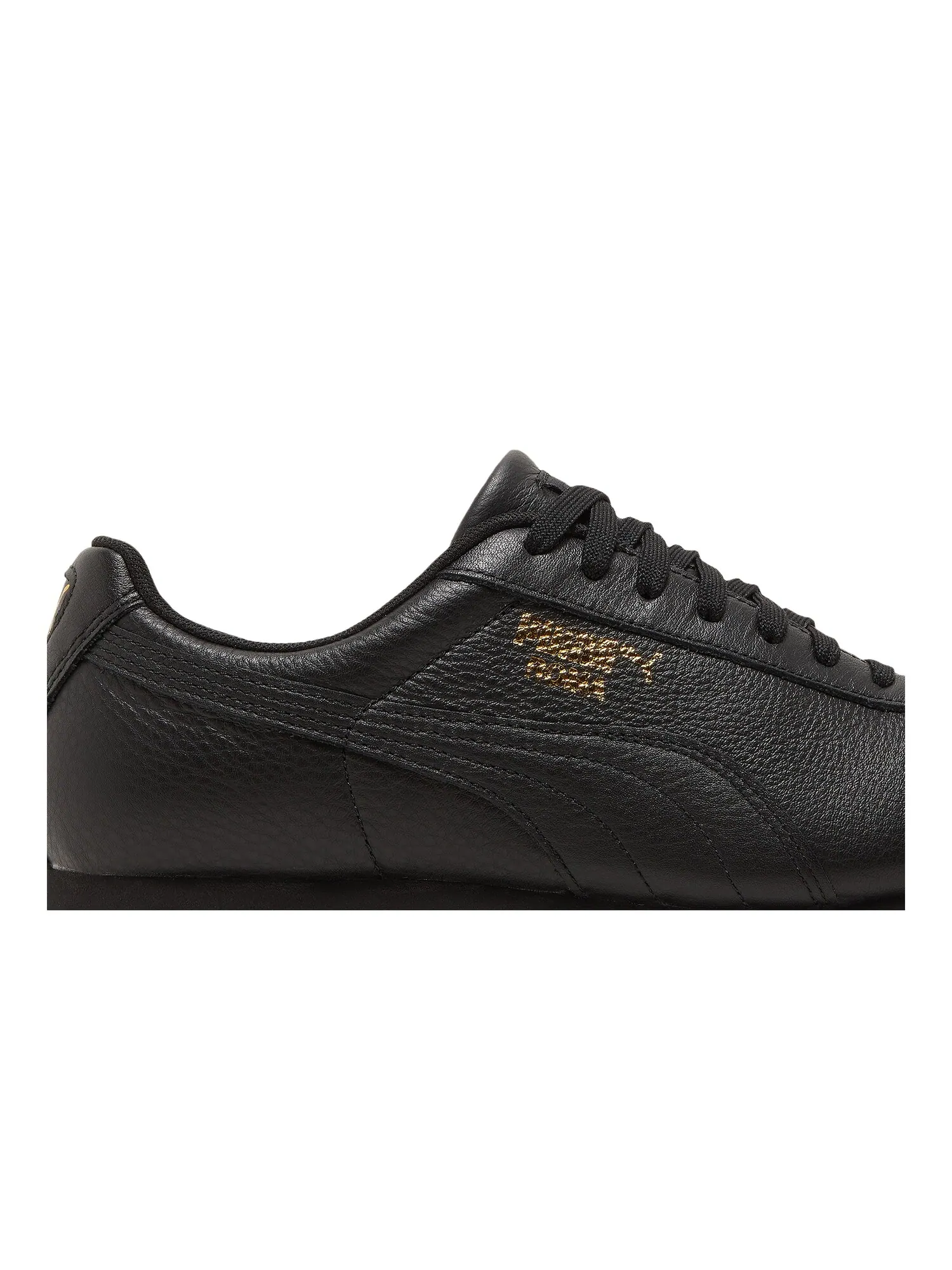 Кроссовки Roma Classic Puma — изображение 2 из 8, черный/золотистый