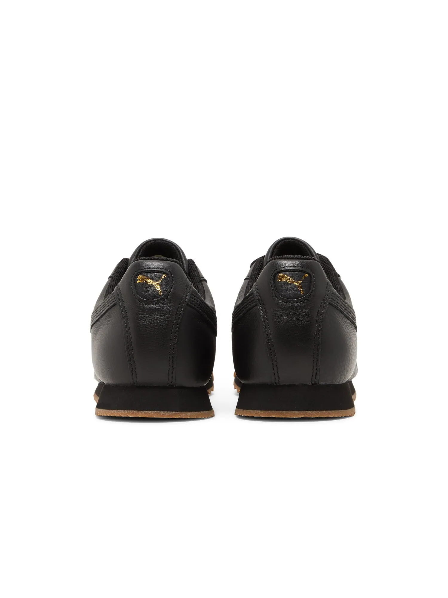 Кроссовки Roma Classic Puma — изображение 6 из 8, черный/золотистый