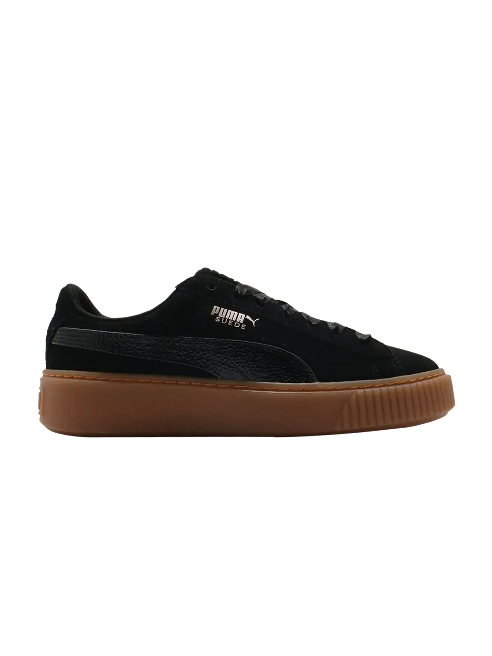 Кроссовки Wmns Suede Platform Puma — изображение 1 из 1, черный