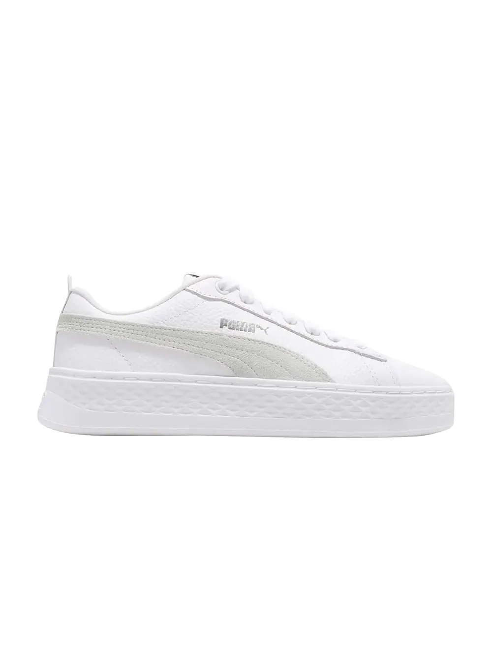 Кроссовки Wmns Smash Platform Low Puma — изображение 1 из 1, белый/белый/белый