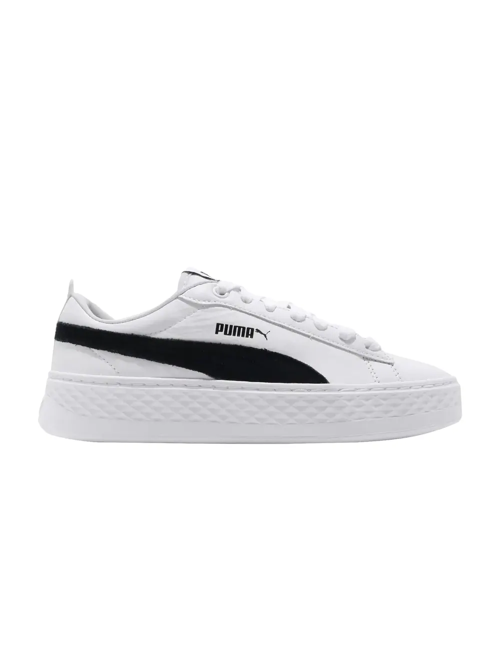 Кроссовки Wmns Smash Platform L Puma — изображение 1 из 1, белый/черный