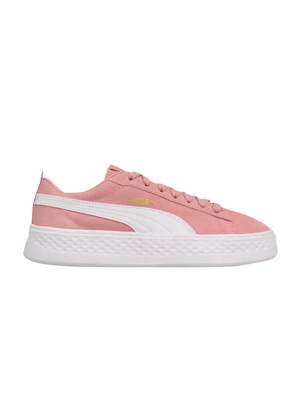Кроссовки Wmns Smash Platform SD Puma — изображение 1 из 1, розовый/белый/золотистый