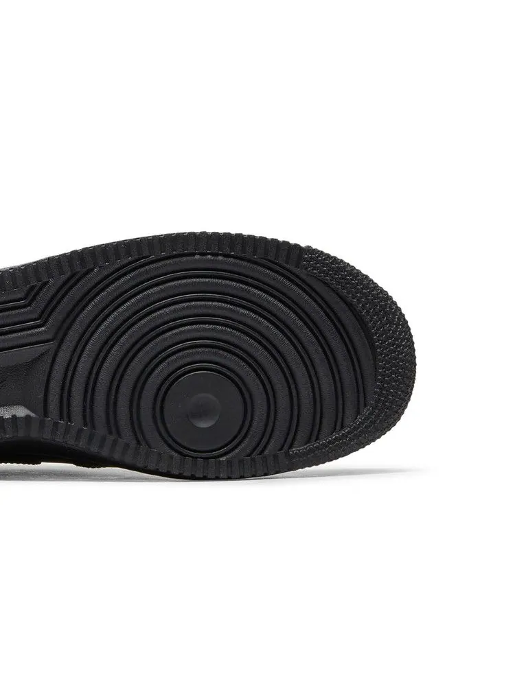 Кроссовки Nike Wmns Air Force 1 '07 Mid 'Black' — изображение 6 из 9, черный/черный