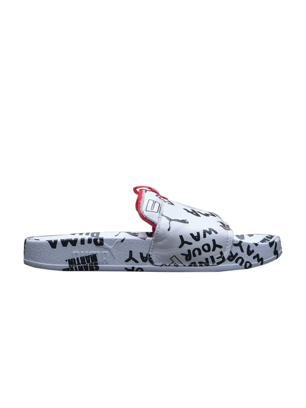 Кроссовки Shantell Martin x Wmns Leadcat Graphic Slide Puma — изображение 1 из 1, белый/черный