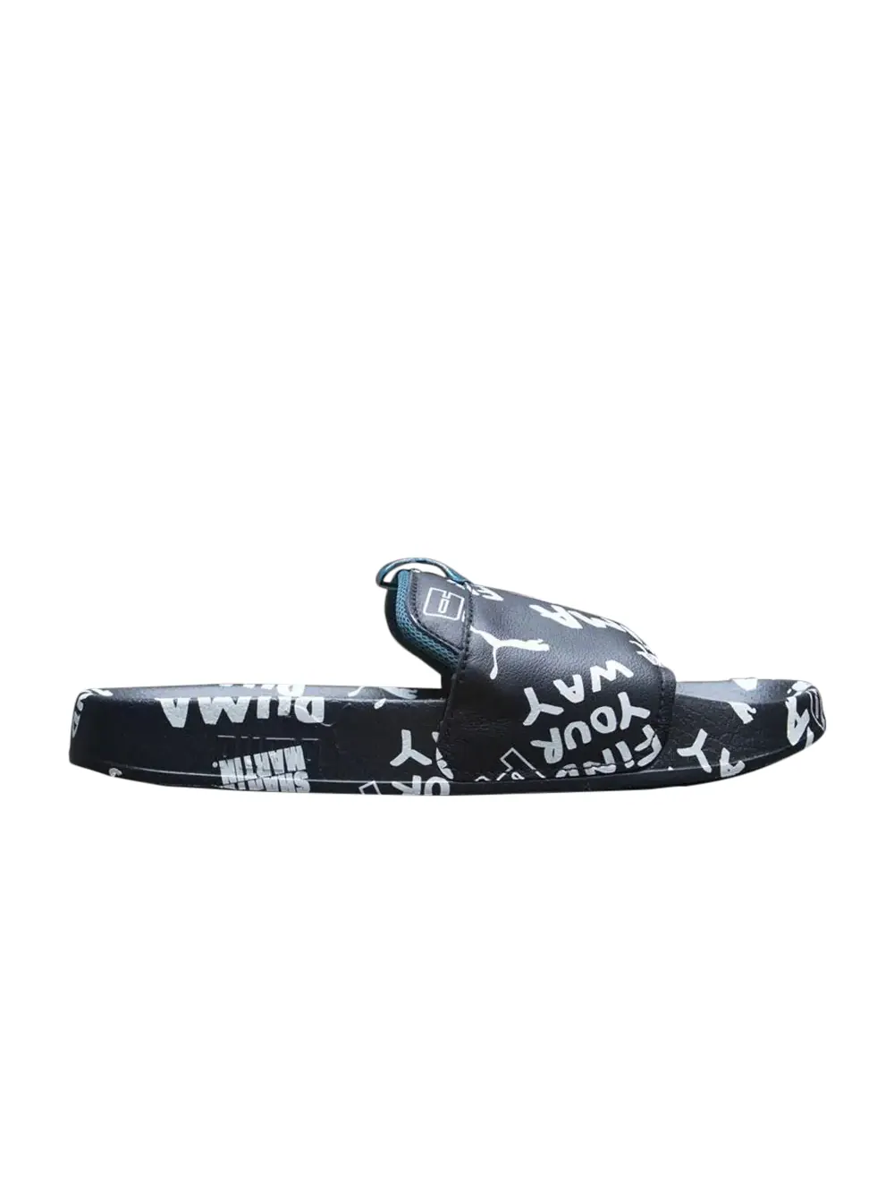 Кроссовки Shantell Martin x Wmns Leadcat Graphic Slide Puma — изображение 1 из 1, черный/белый