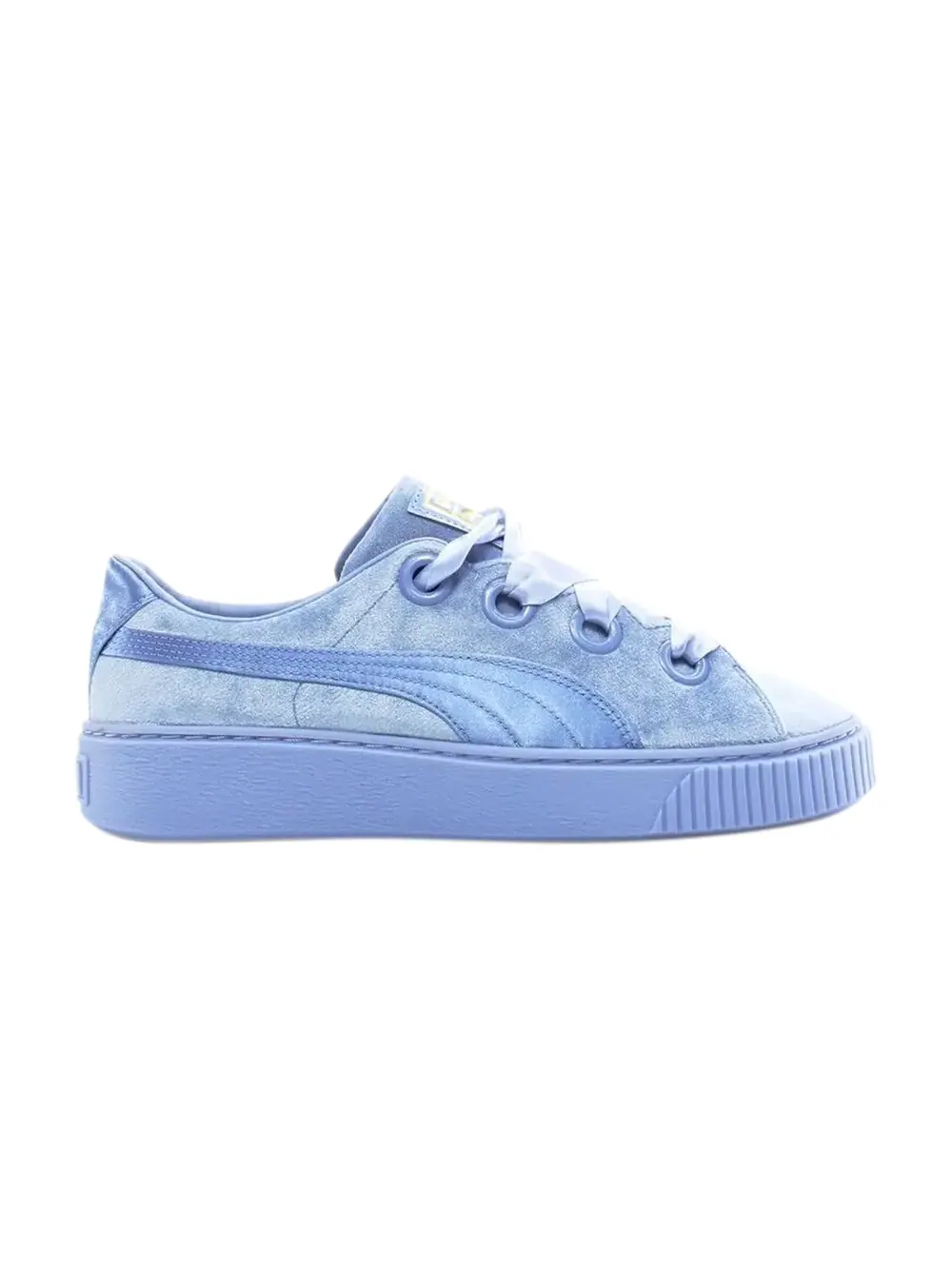 Кроссовки Wmns Platform Kiss Velvet Puma — изображение 1 из 1, золотистый