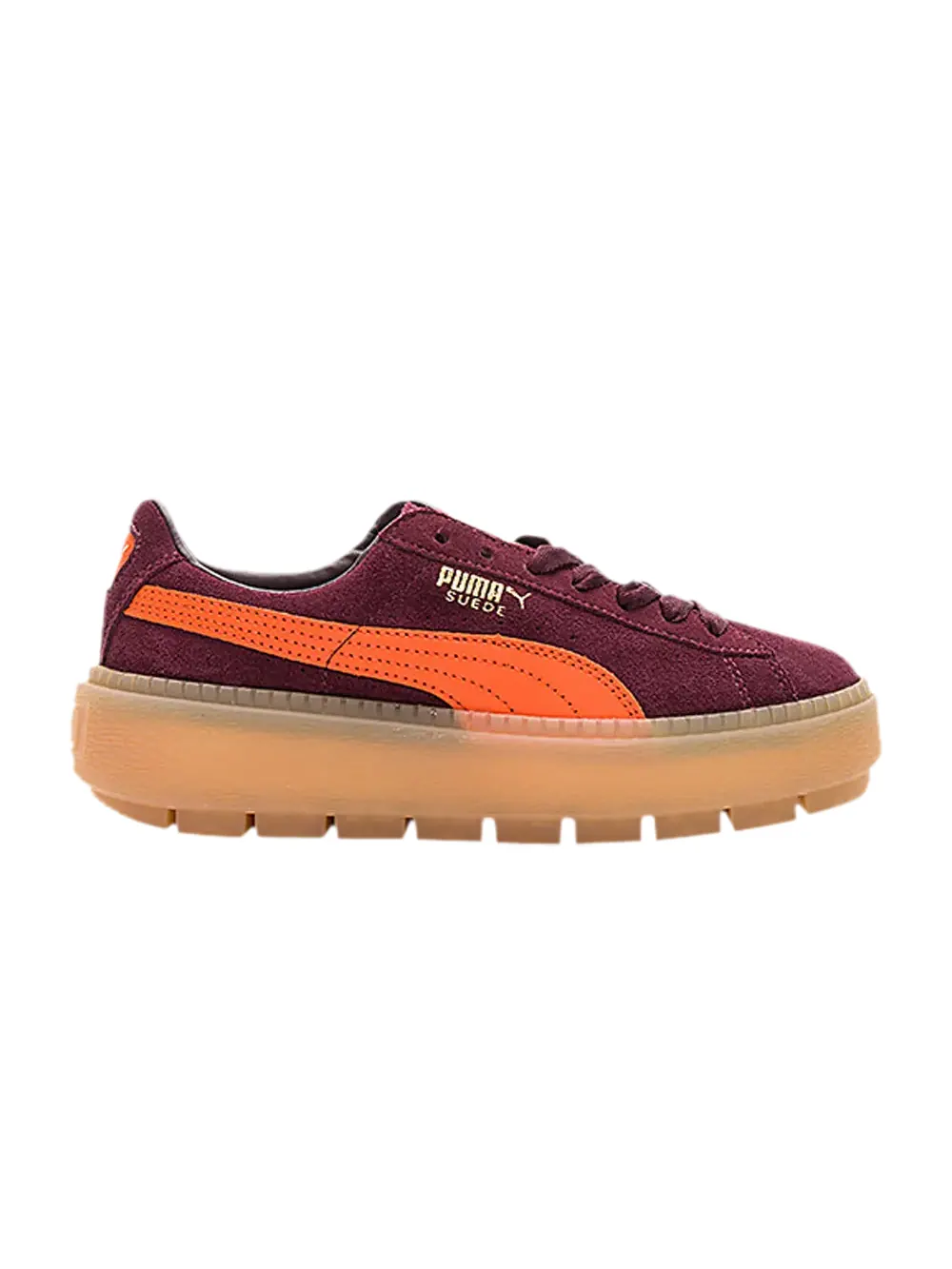 Кроссовки Wmns Suede Platform Trace Puma — изображение 1 из 1, оранжевый