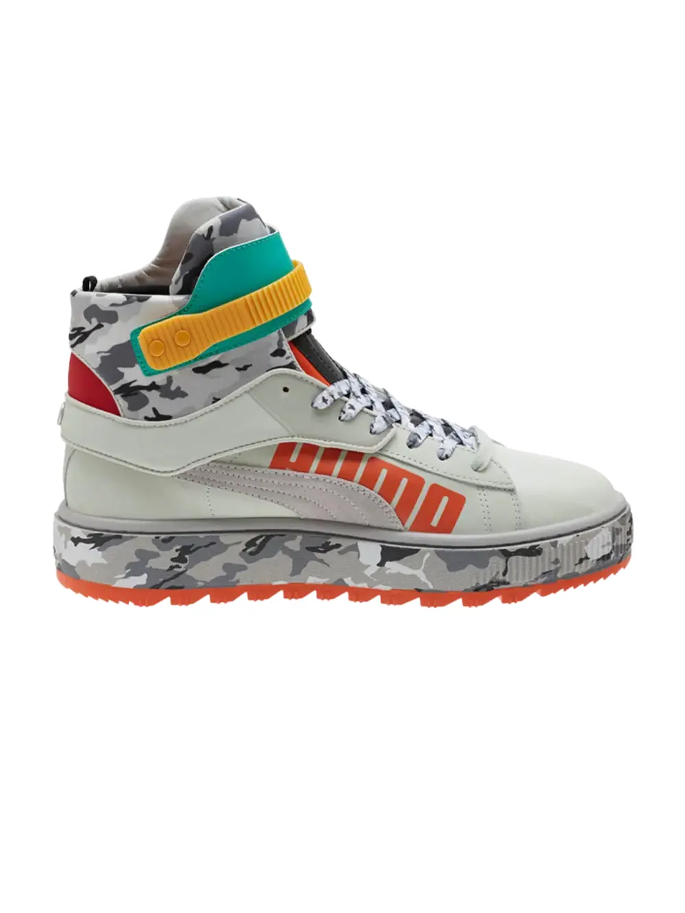 Кроссовки Atelier New Regime x Ren Boots Puma — изображение 1 из 1, зеленый/серый фиолетовый