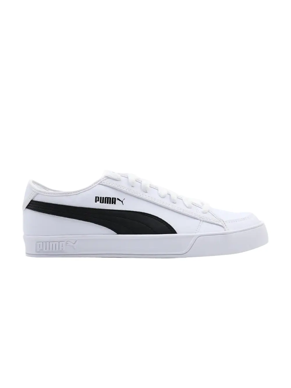 Кроссовки Smash v2 Vulc SL Puma — изображение 1 из 1, белый/черный