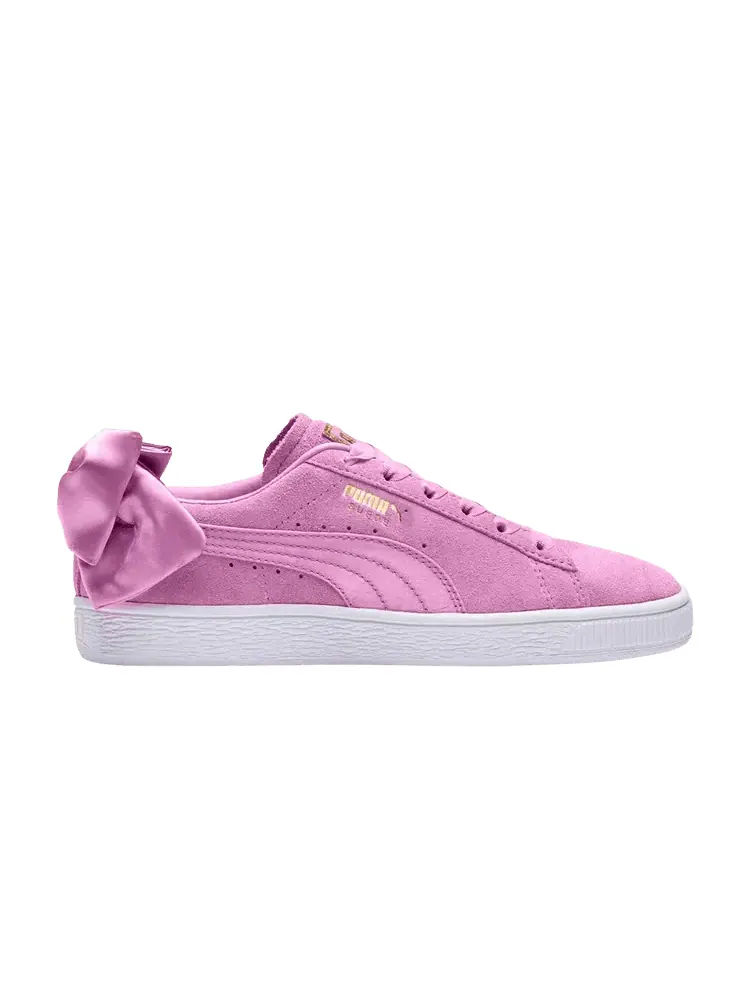 Кроссовки Puma Suede Bow Big Kid 'Orchid' — изображение 1 из 1, розовый