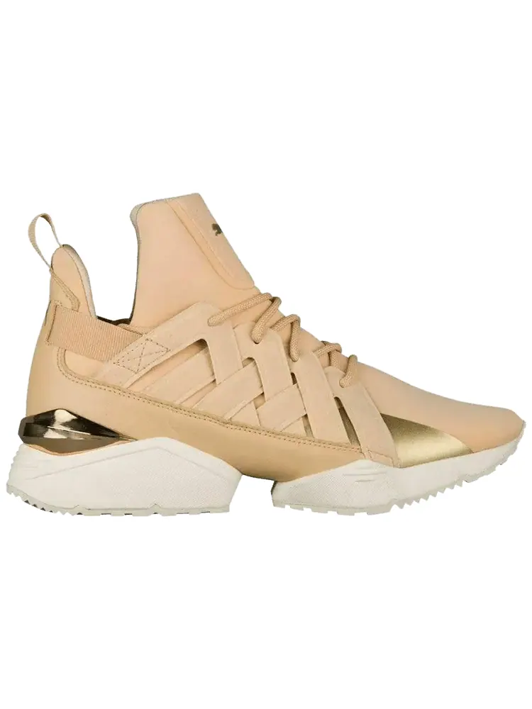 Кроссовки Puma Wmns Muse Echo NSL 'Khaki' — изображение 1 из 1, бежевый