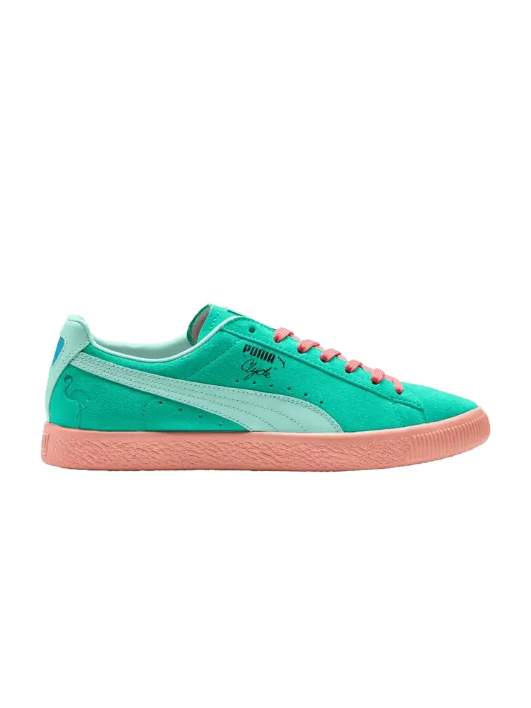 Кроссовки Puma Clyde 'South Beach' — изображение 1 из 1, зеленый