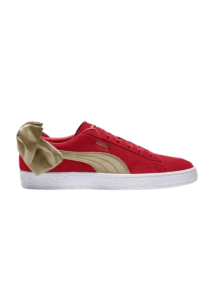Кроссовки Puma Wmns Suede Bow Varsity Ribbon Red — изображение 1 из 1, красный