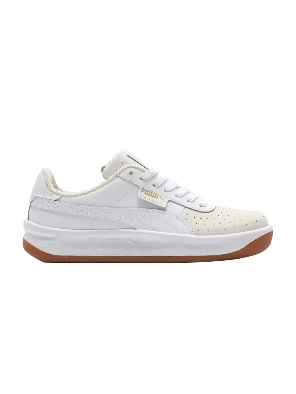 Кроссовки Wmns California Exotic Puma — изображение 1 из 1, белый/белый/золотистый
