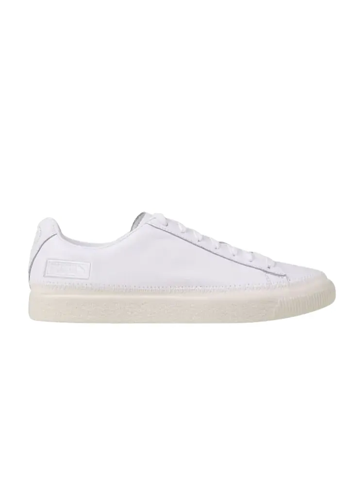 Кроссовки Puma Basket Stitched 'White' — изображение 1 из 1, белый
