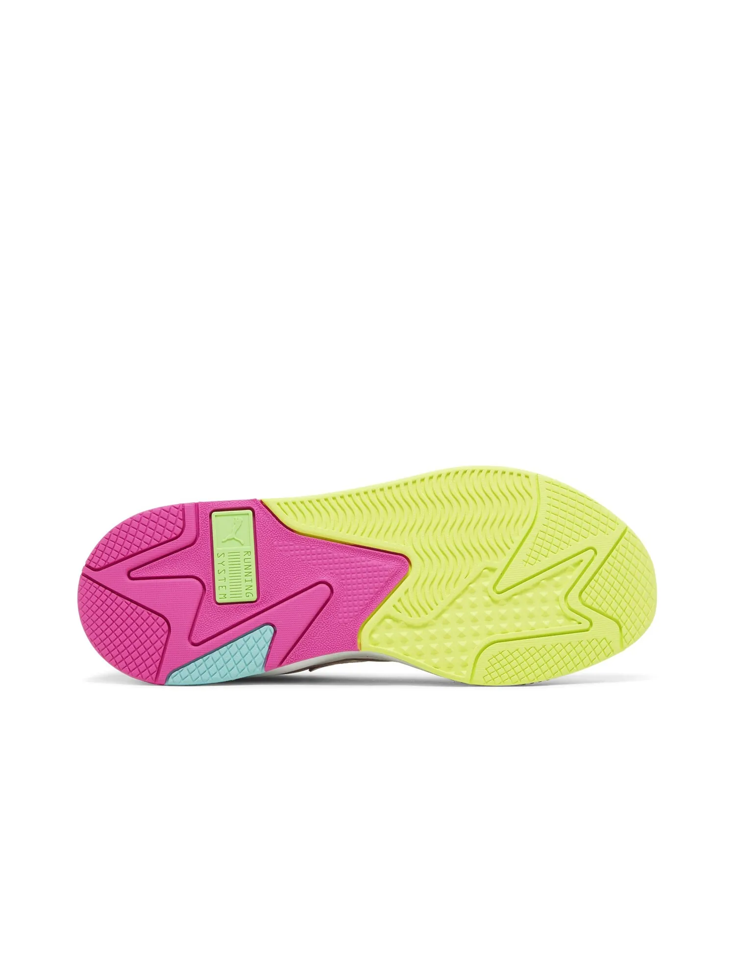 Кроссовки RS-X3 Wave Racer Puma — изображение 4 из 8, белый/зеленый/белый