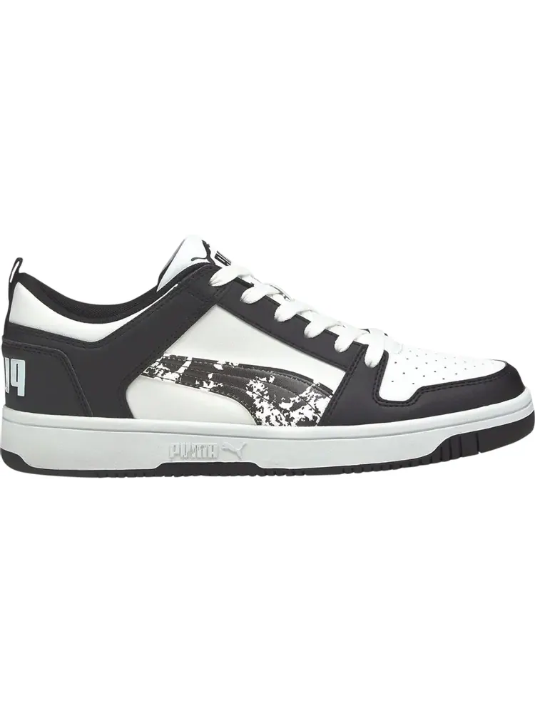 Кроссовки Puma Rebound LayUp Low Black White Camo — изображение 1 из 1, черный