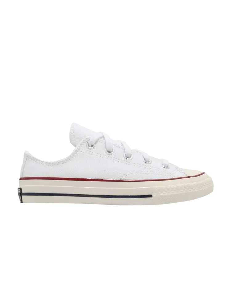 Кроссовки Converse Chuck 70 Low GS 'White' — изображение 1 из 1, белый