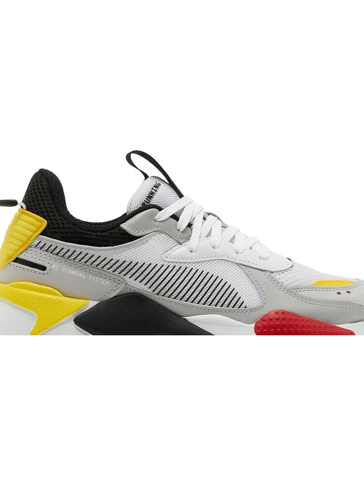 Кроссовки Puma RS-X Toys White Cyber Yellow — изображение 2 из 8, желтый