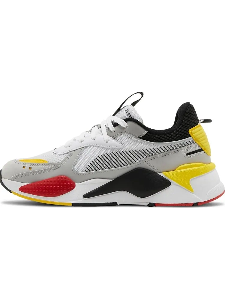 Кроссовки Puma RS-X Toys White Cyber Yellow — изображение 3 из 8, желтый