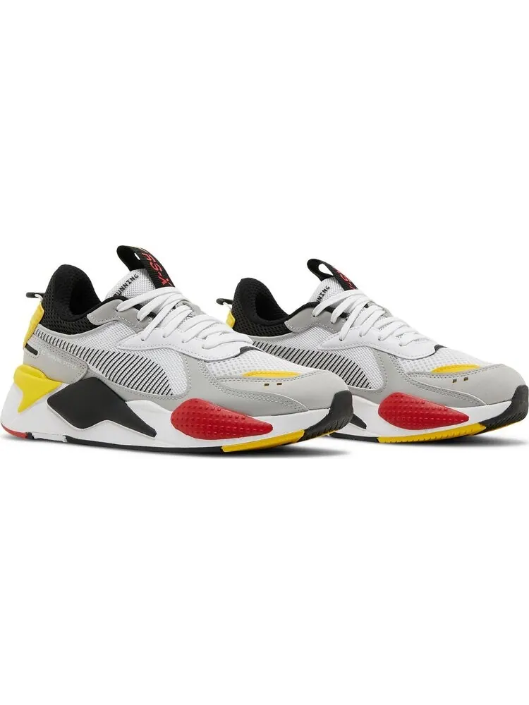 Кроссовки Puma RS-X Toys White Cyber Yellow — изображение 8 из 8, желтый