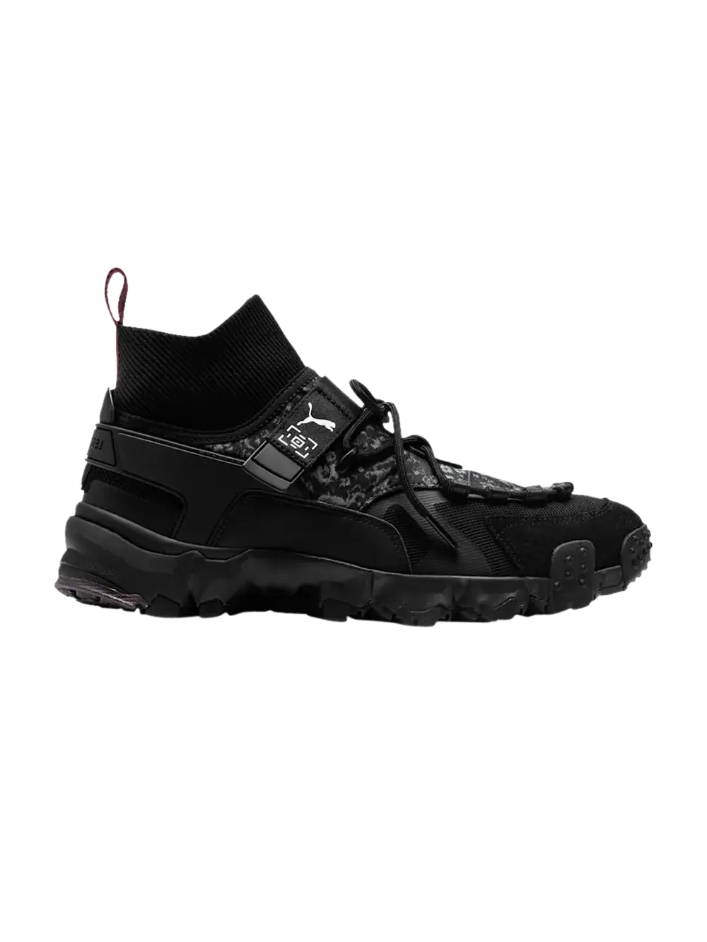 Кроссовки Les Benjamins x Trailfox Puma — изображение 1 из 1, черный/черный