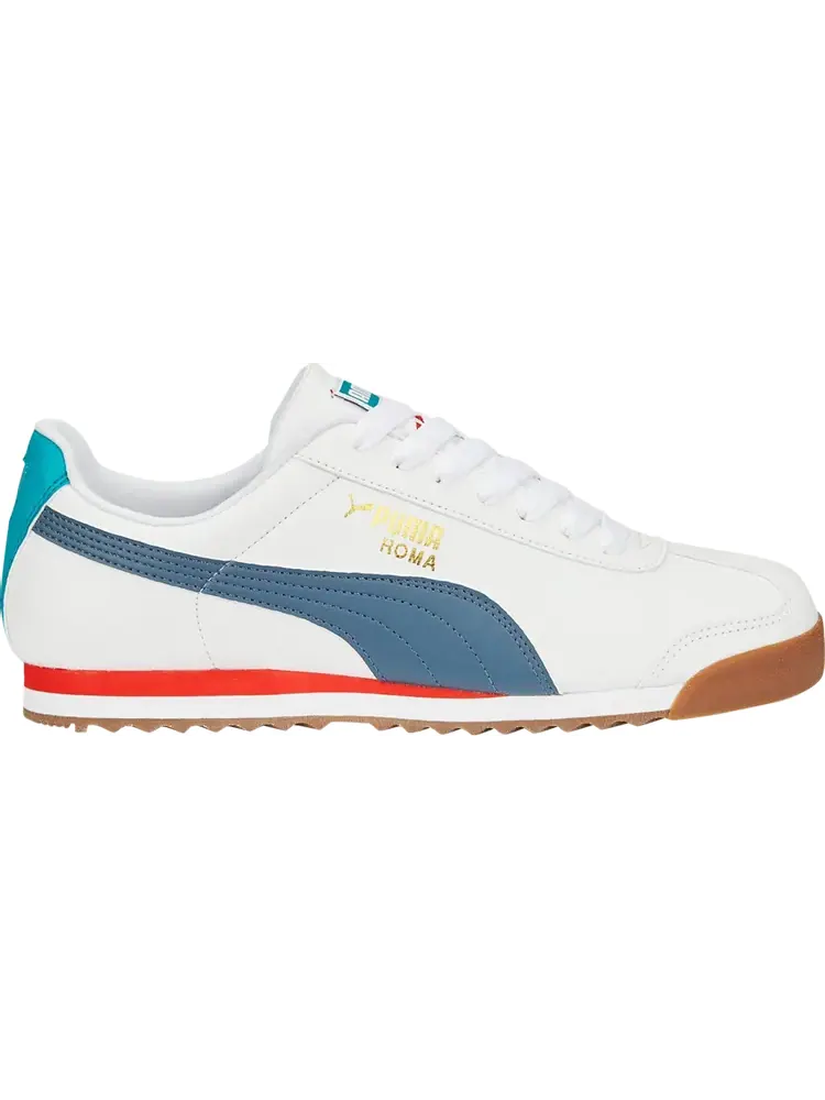 Кроссовки Puma Roma Basic Plus White Evening Sky — изображение 1 из 1, белый