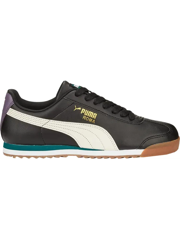 Кроссовки Puma Roma Basic Plus White Varsity Green — изображение 1 из 1, белый
