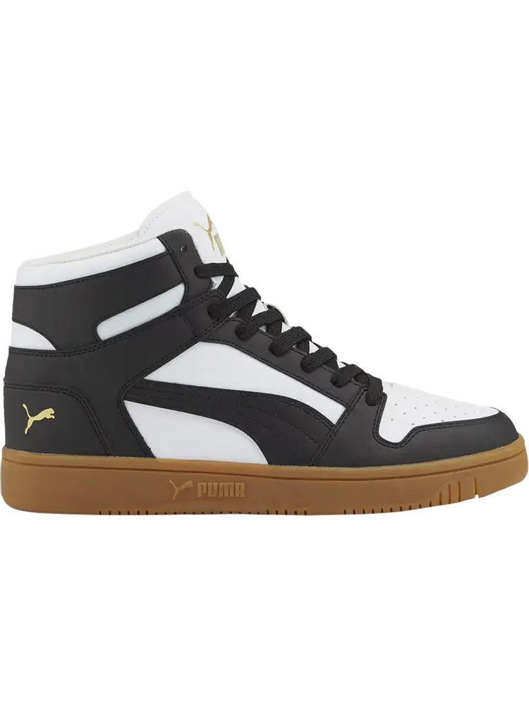 Кроссовки Puma Rebound LayUp White Black Gum — изображение 1 из 1, белый
