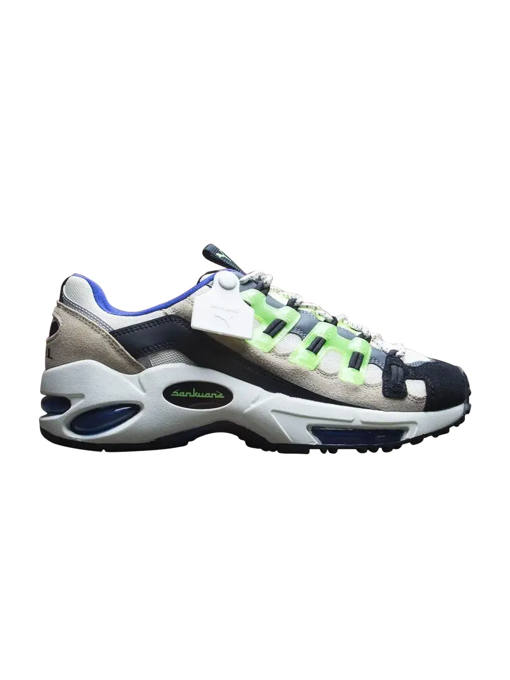 Кроссовки Sankuanz x Cell Endura Puma — изображение 1 из 1, кремовый/зеленый