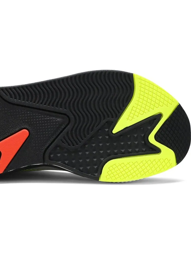 Кроссовки Puma RS-X Hard Drive Grey Yellow Red — изображение 5 из 8, серый
