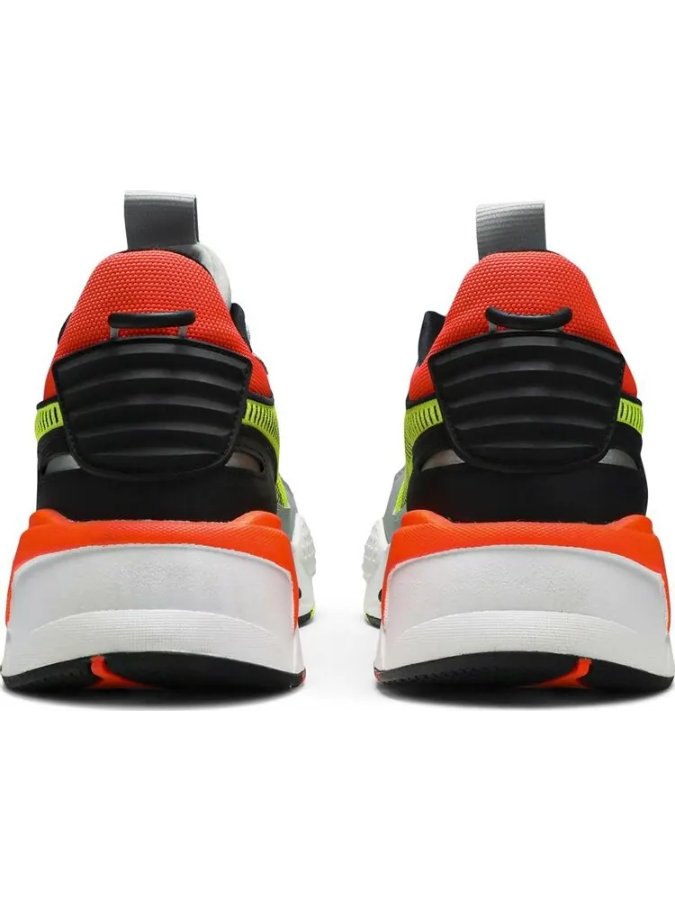 Кроссовки Puma RS-X Hard Drive Grey Yellow Red — изображение 6 из 8, серый