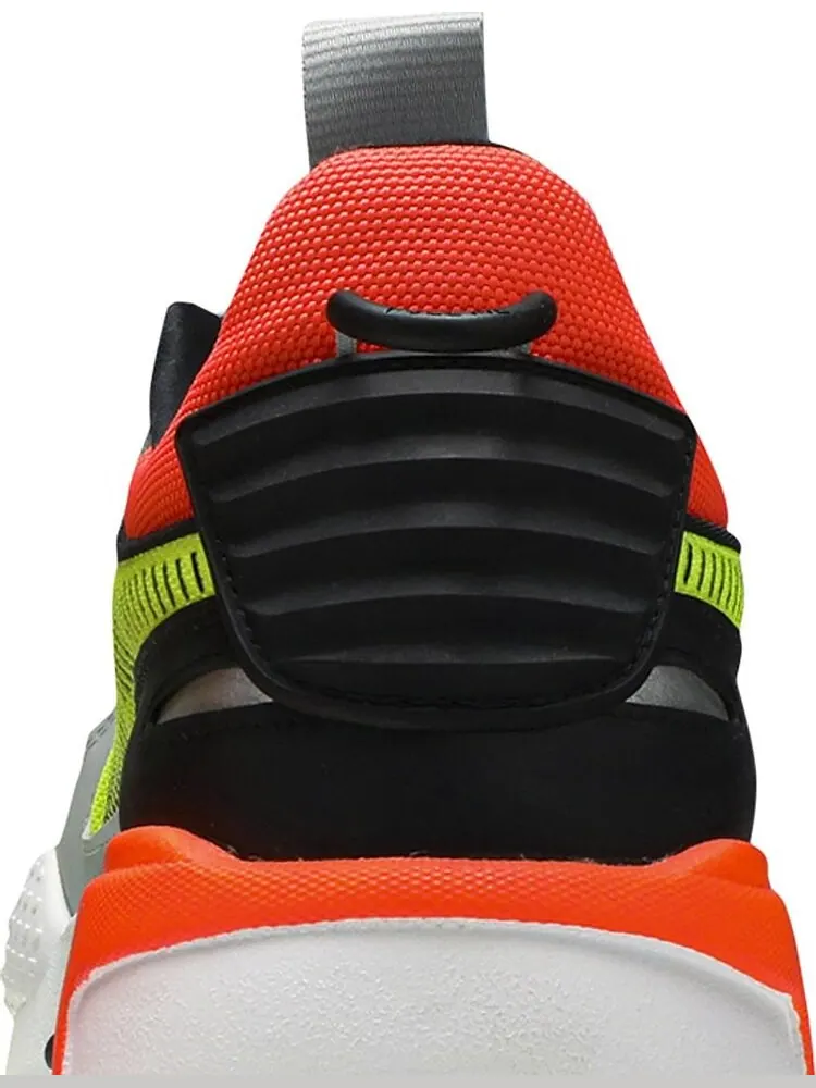 Кроссовки Puma RS-X Hard Drive Grey Yellow Red — изображение 7 из 8, серый