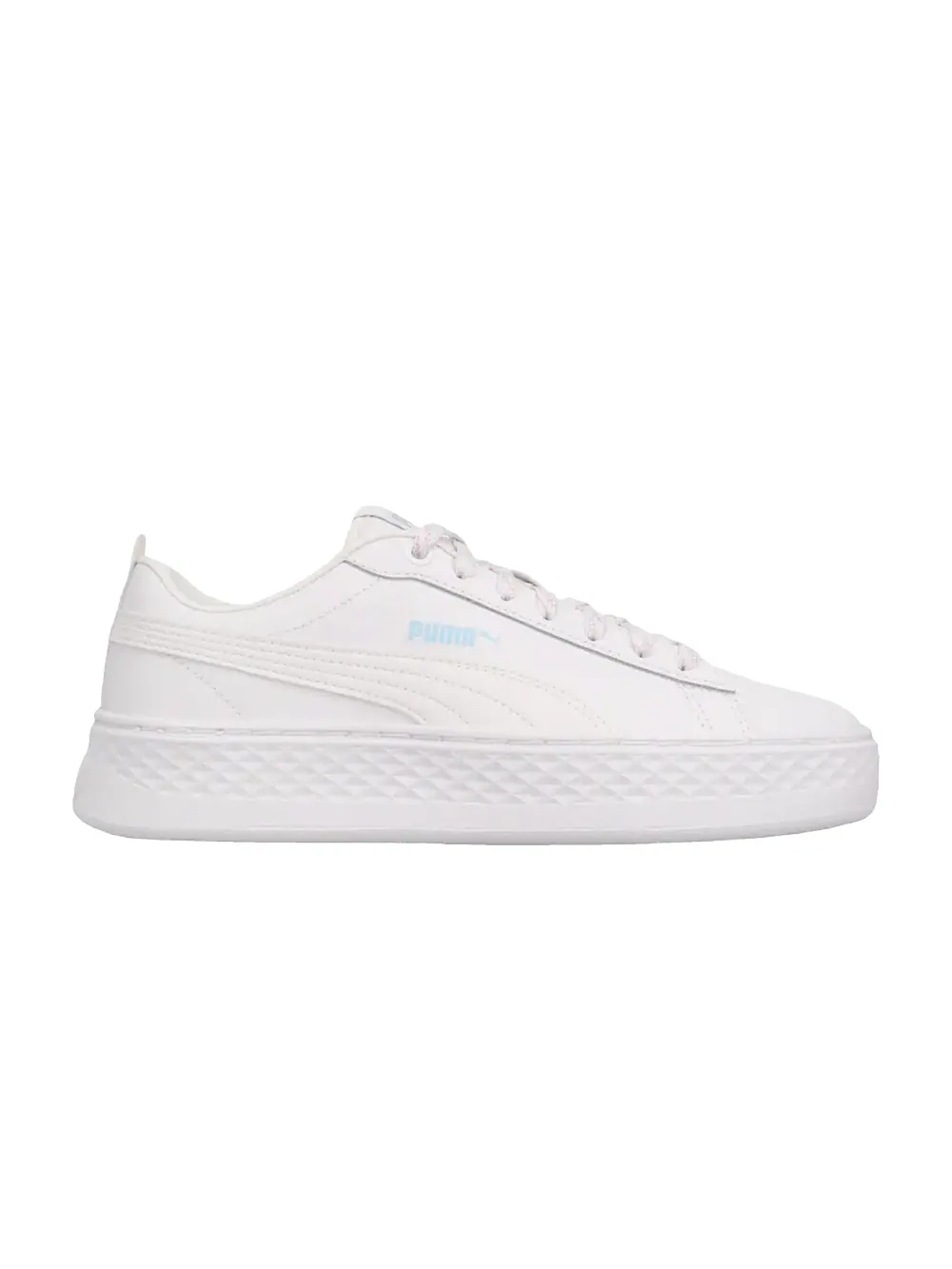 Кроссовки Wmns Smash Platform Q4 Polka Puma — изображение 1 из 1, белый//розовый