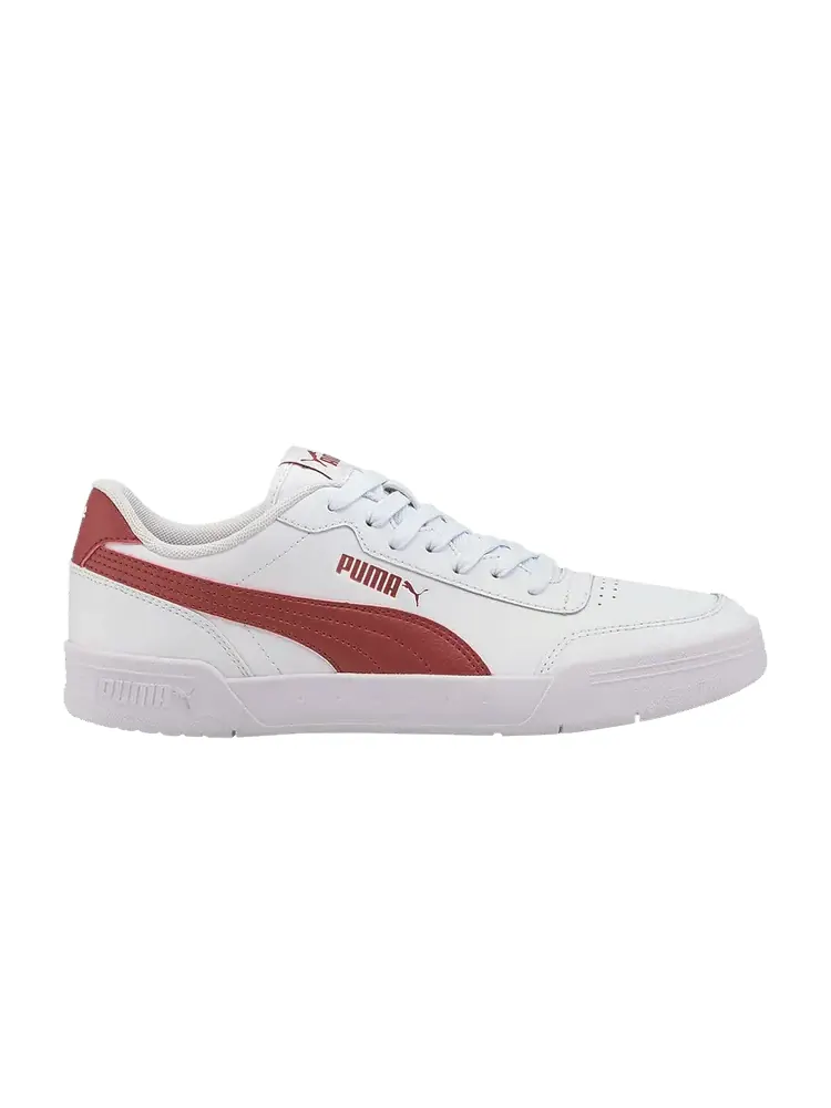 Кроссовки Caracal 'White Red Dahlia' — изображение 1 из 1, белый красный