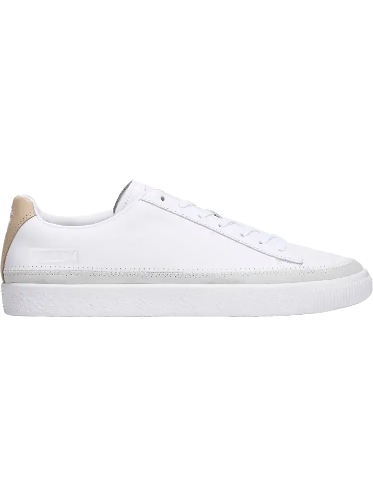 Кроссовки Puma Basket Trim Block White Team Gold — изображение 1 из 1, белый