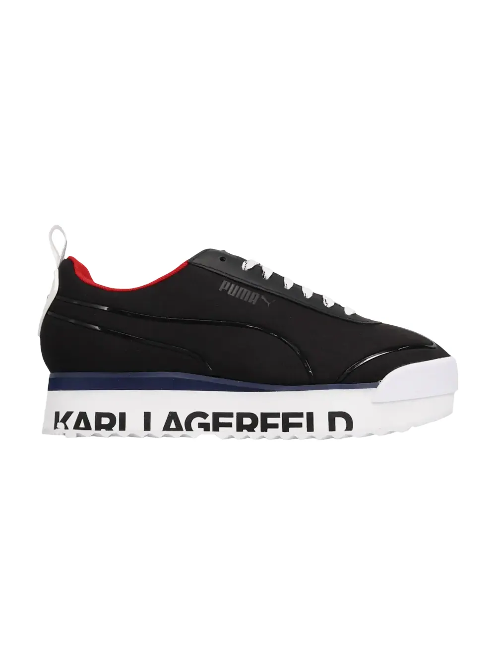 Кроссовки Wmns Roma Amor Karl Puma — изображение 1 из 1, черный/черный