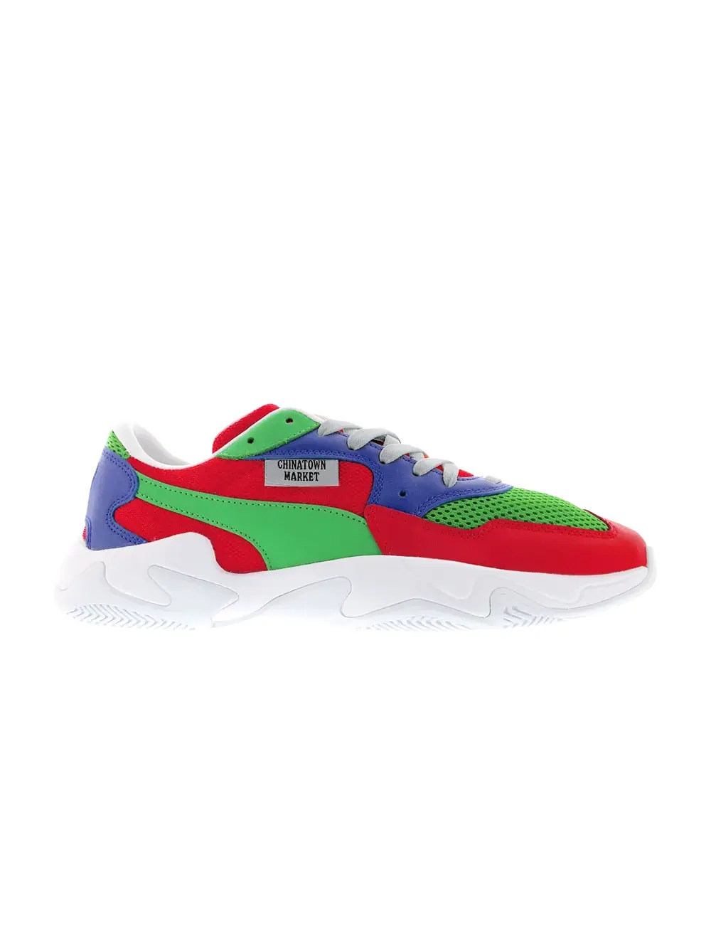 Кроссовки Chinatown Market x Storm Puma — изображение 1 из 1, красный/зеленый