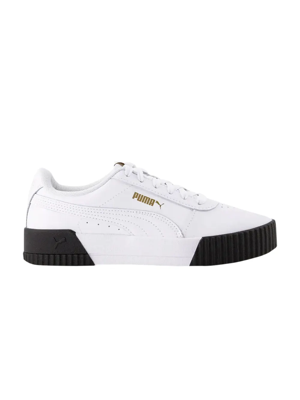 Кроссовки Wmns Carina Leather Puma — изображение 1 из 1, белый/белый/черный