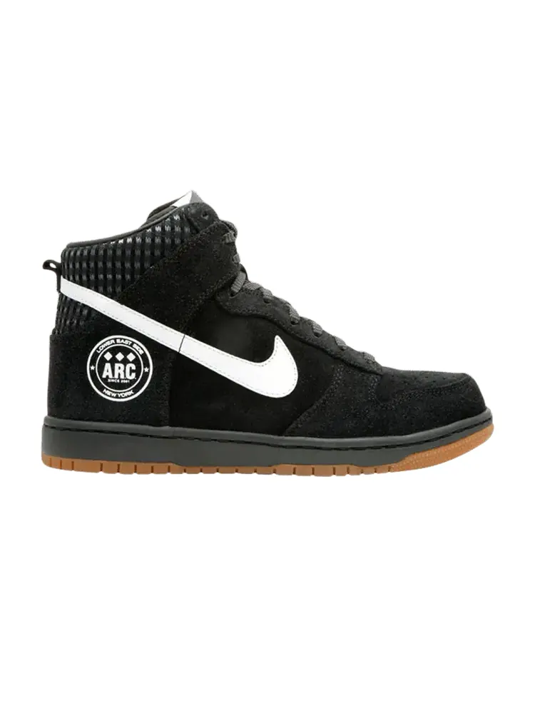 Кроссовки Nike Dunk Hi Supreme Tz, Arc — изображение 1 из 1, черный