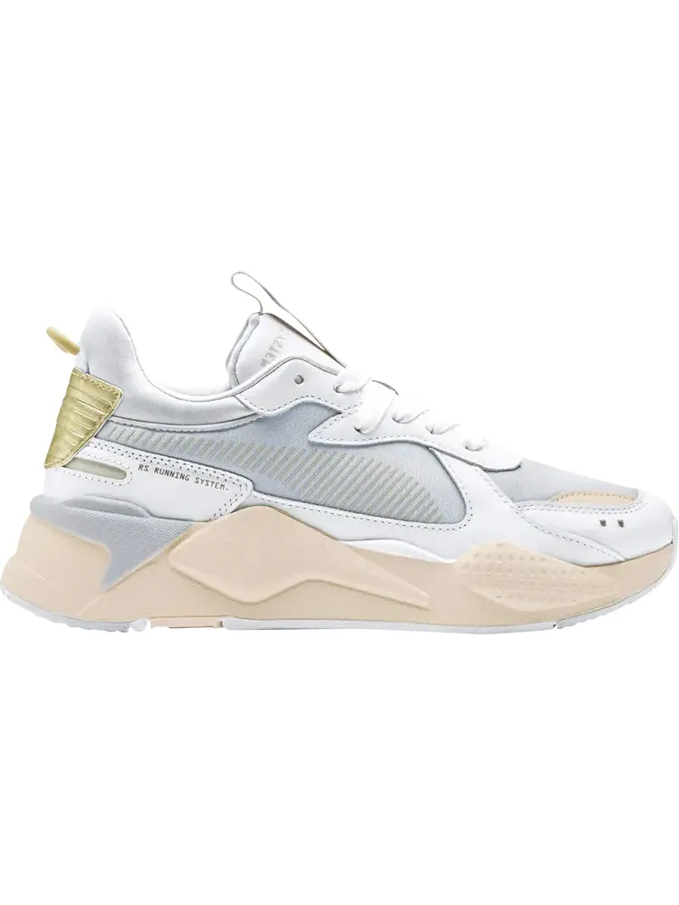 Кроссовки Puma Wmns RS-X Metallic White Gold Metallic — изображение 1 из 1, серый