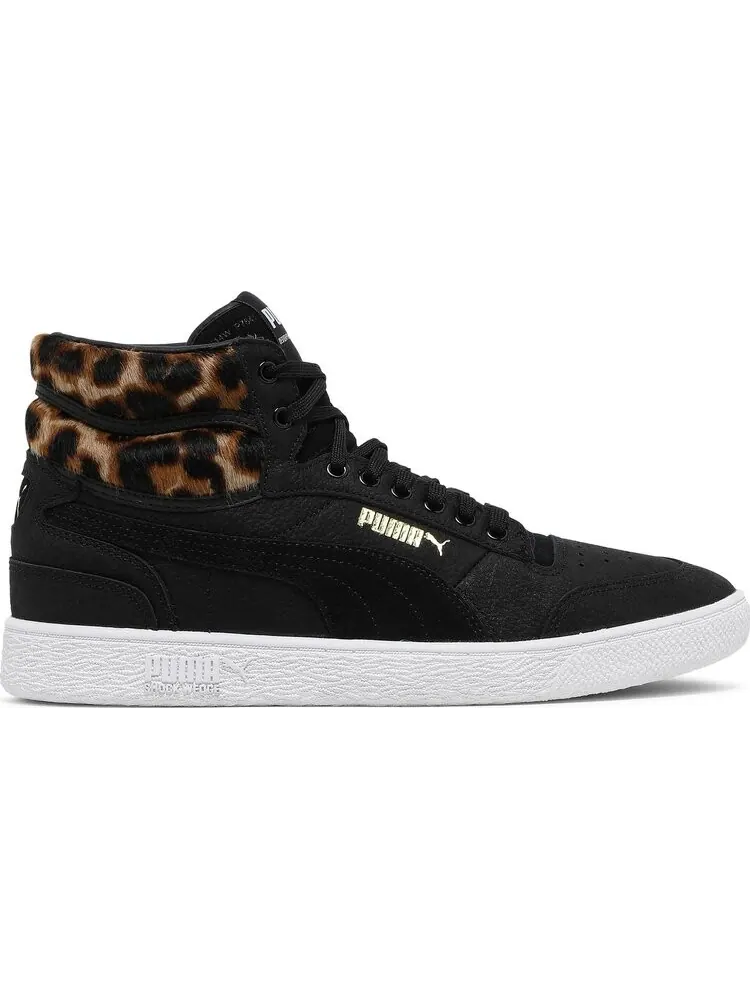 Кроссовки Puma Ralph Sampson Mid Wild Pack - Leopard — изображение 1 из 8, черный