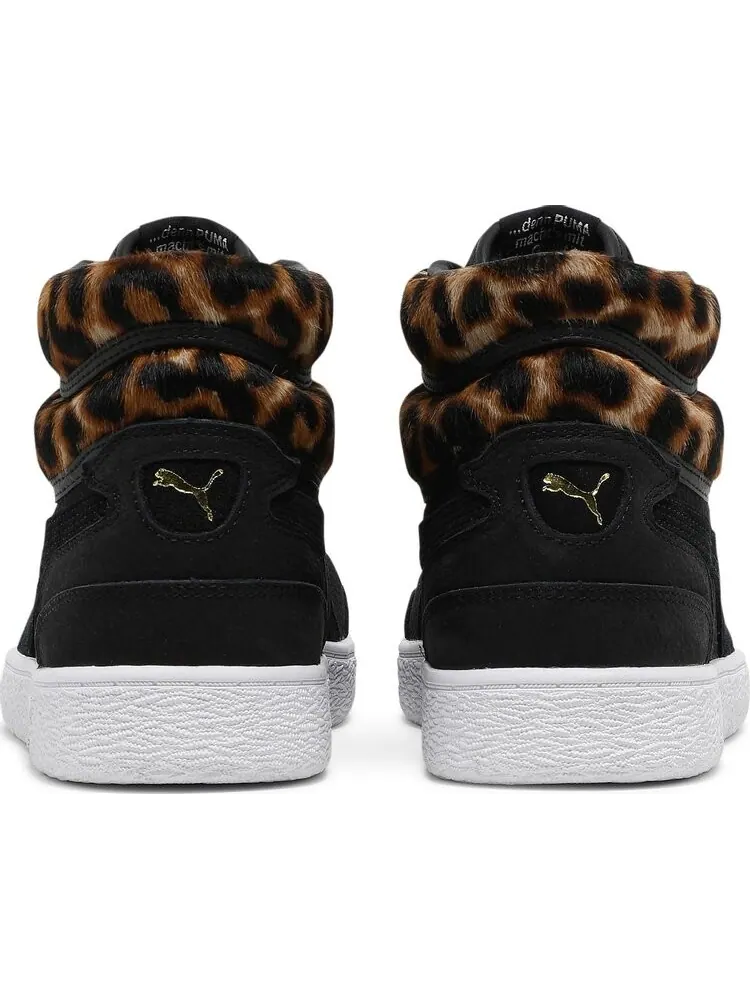 Кроссовки Puma Ralph Sampson Mid Wild Pack - Leopard — изображение 6 из 8, черный