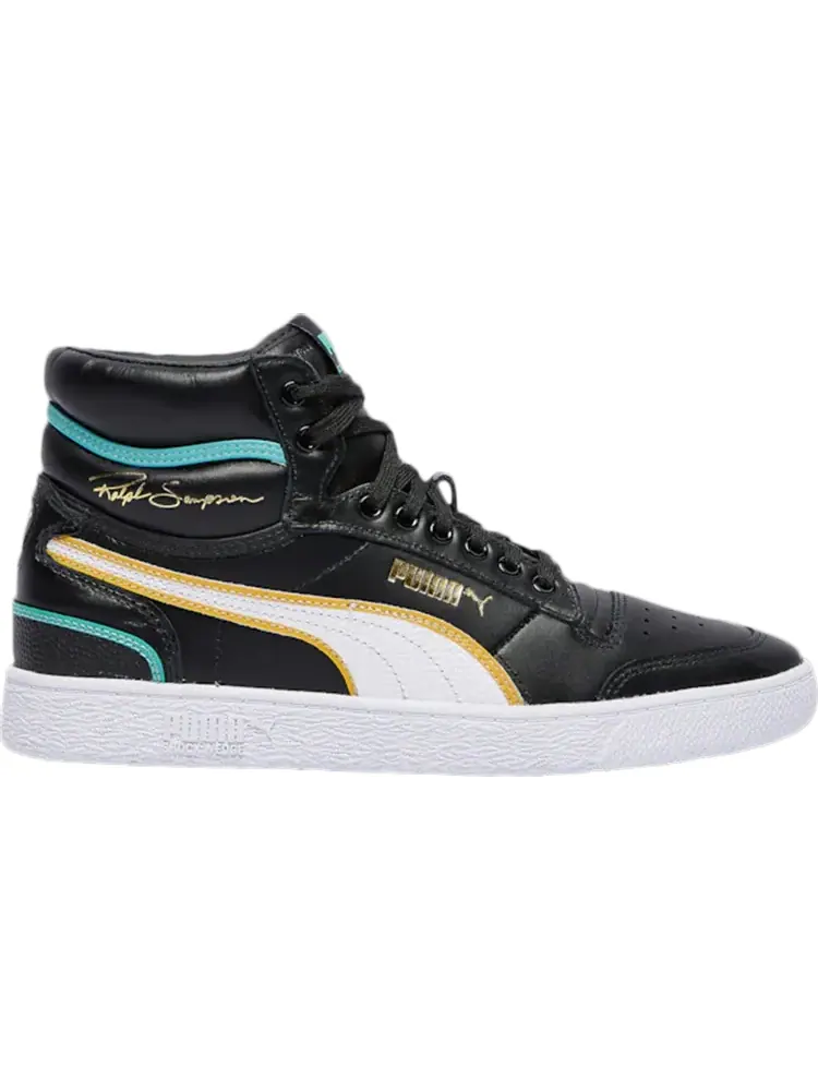 Кроссовки Puma Ralph Sampson Mid OG Black Teal — изображение 1 из 1, черный